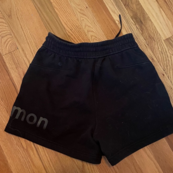 Lululemon sweat shorts sz. Small - Picture 2 of 2